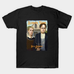 Schrute Frams Advert (Rough ditressed textured) T-Shirt